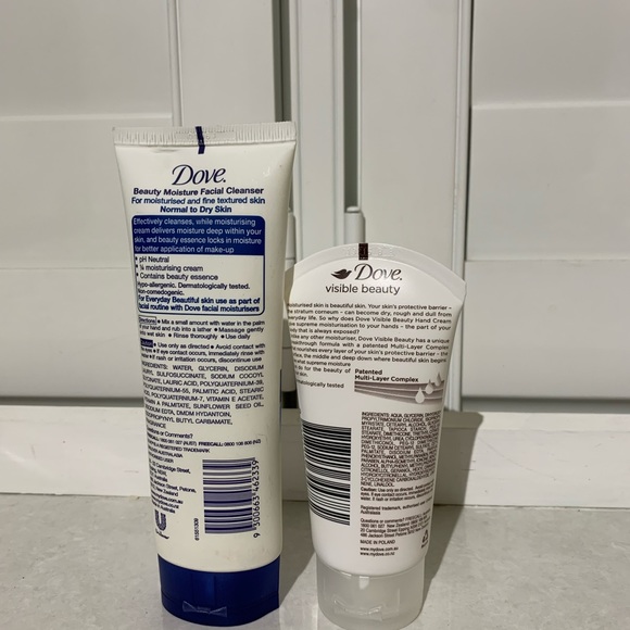 Dove Beauty Cleanser and Dove Hand Cream BRAND NEW - Picture 2 of 6